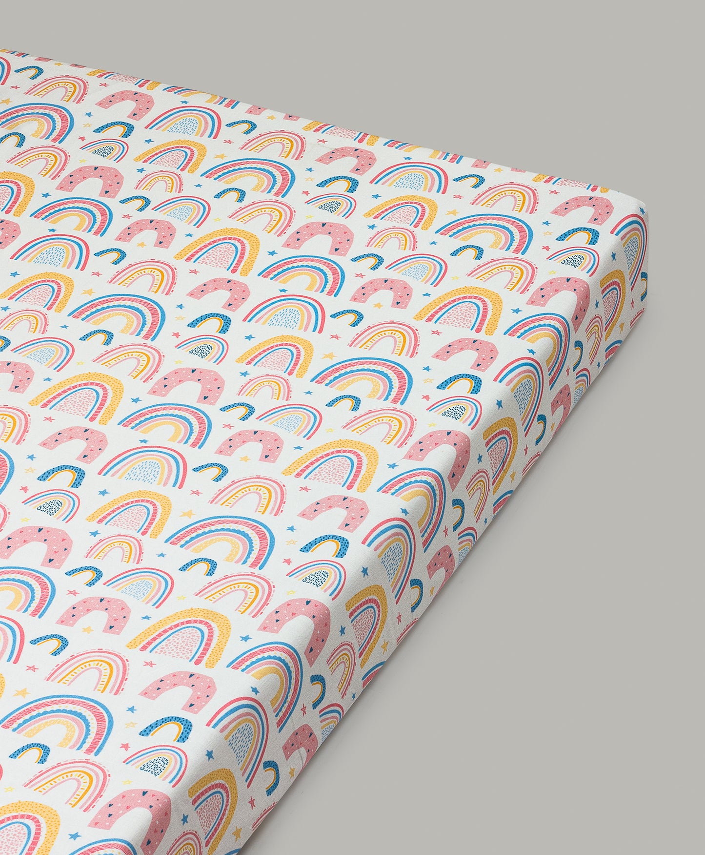 LILAC UNICORN PRINT COT SET