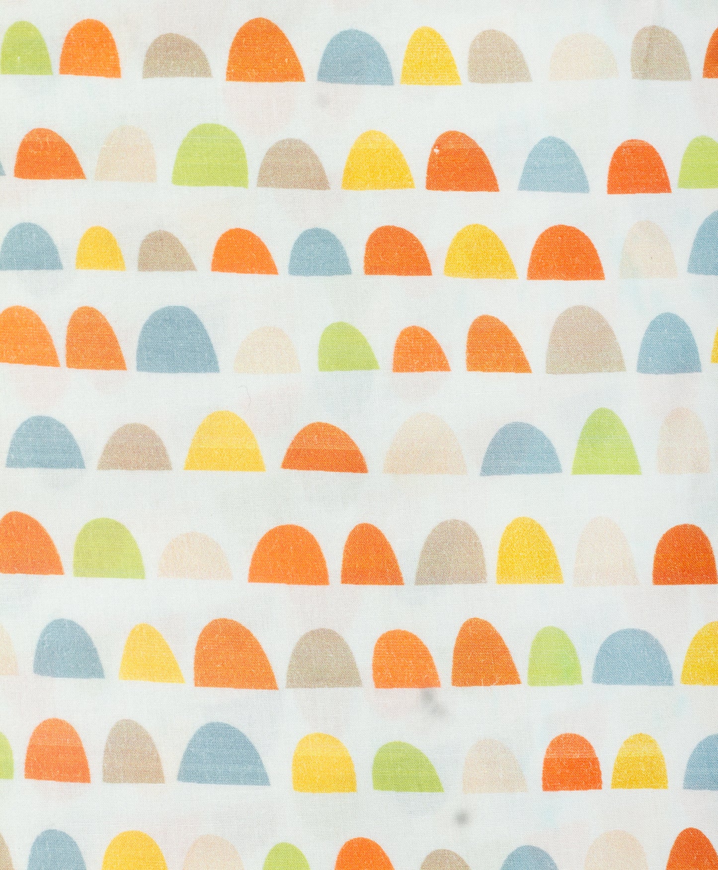 multi geometric print cot sheet
