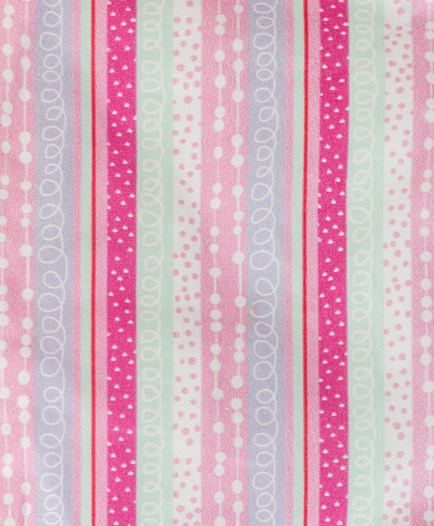 multi stripes print cot sheet