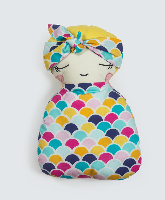 doll with headband cushion
