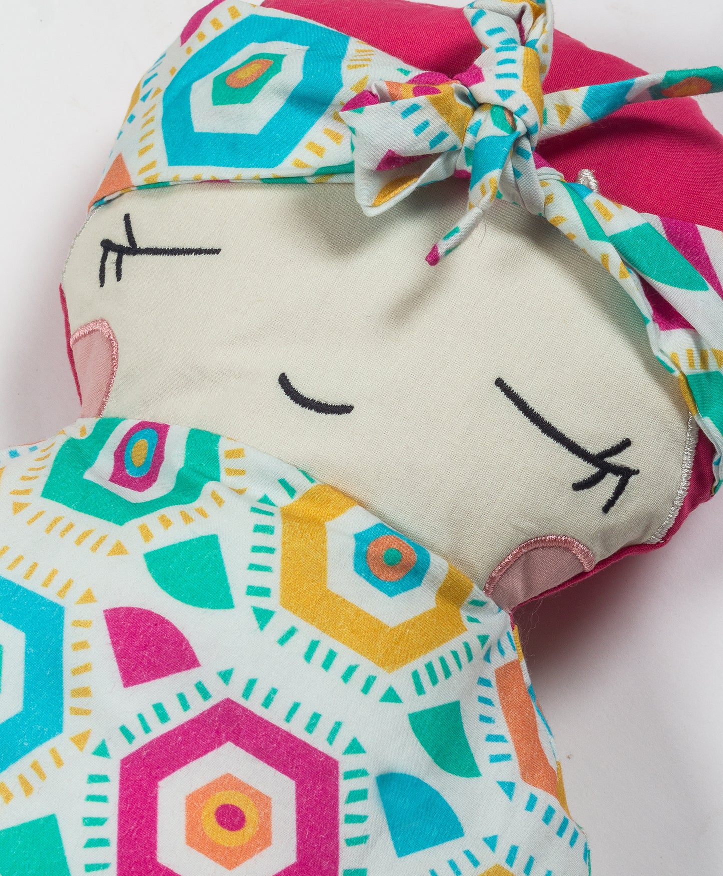 doll with headband cushion