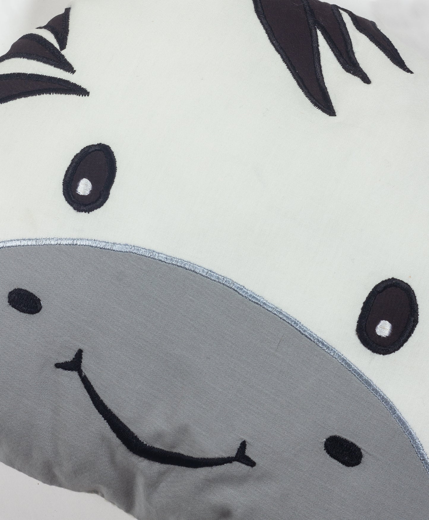 zebra shape cushion
