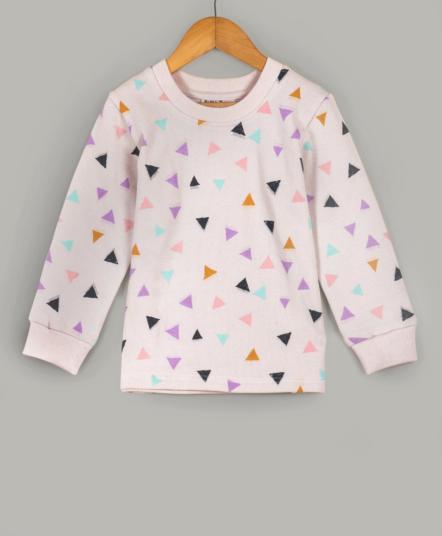 Multi triangle all over print tracksuit