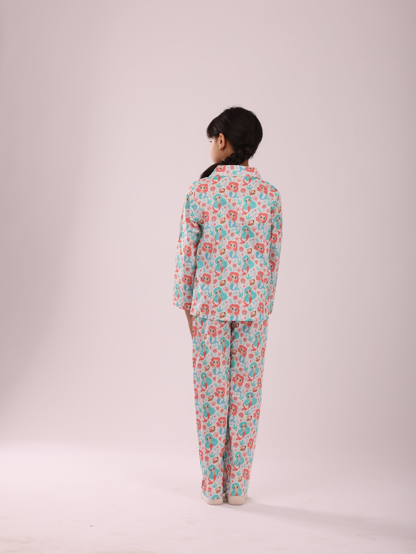 MERMAID PRINT NIGHT SUIT