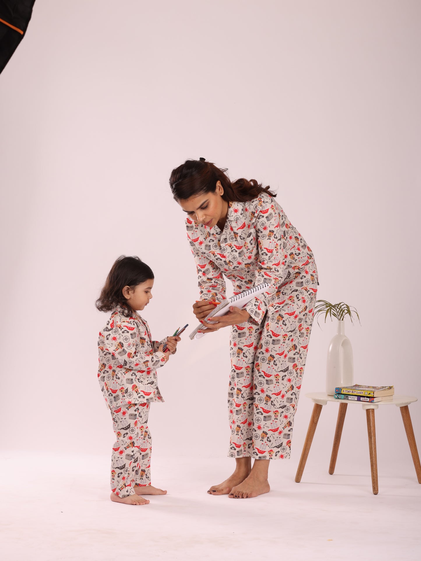 PIRATE PRINT MOM NIGHTSUIT