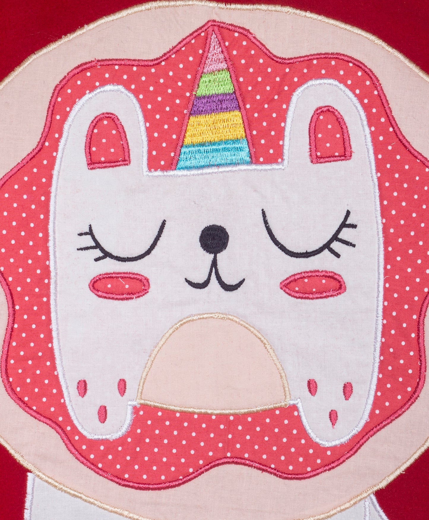 Cat patchwork fleece set