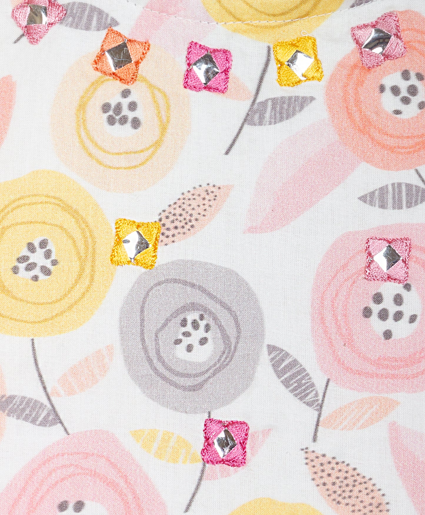 HIGH LOW STYLE PRINTED KURTA SET WITH DHOTI PANTS