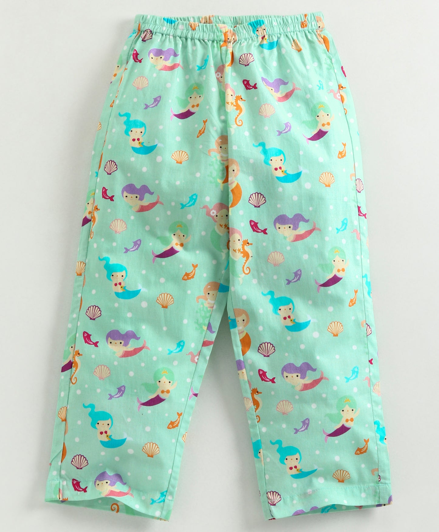 MERMAID AND SEA LIFE PRINT NIGHTSUIT