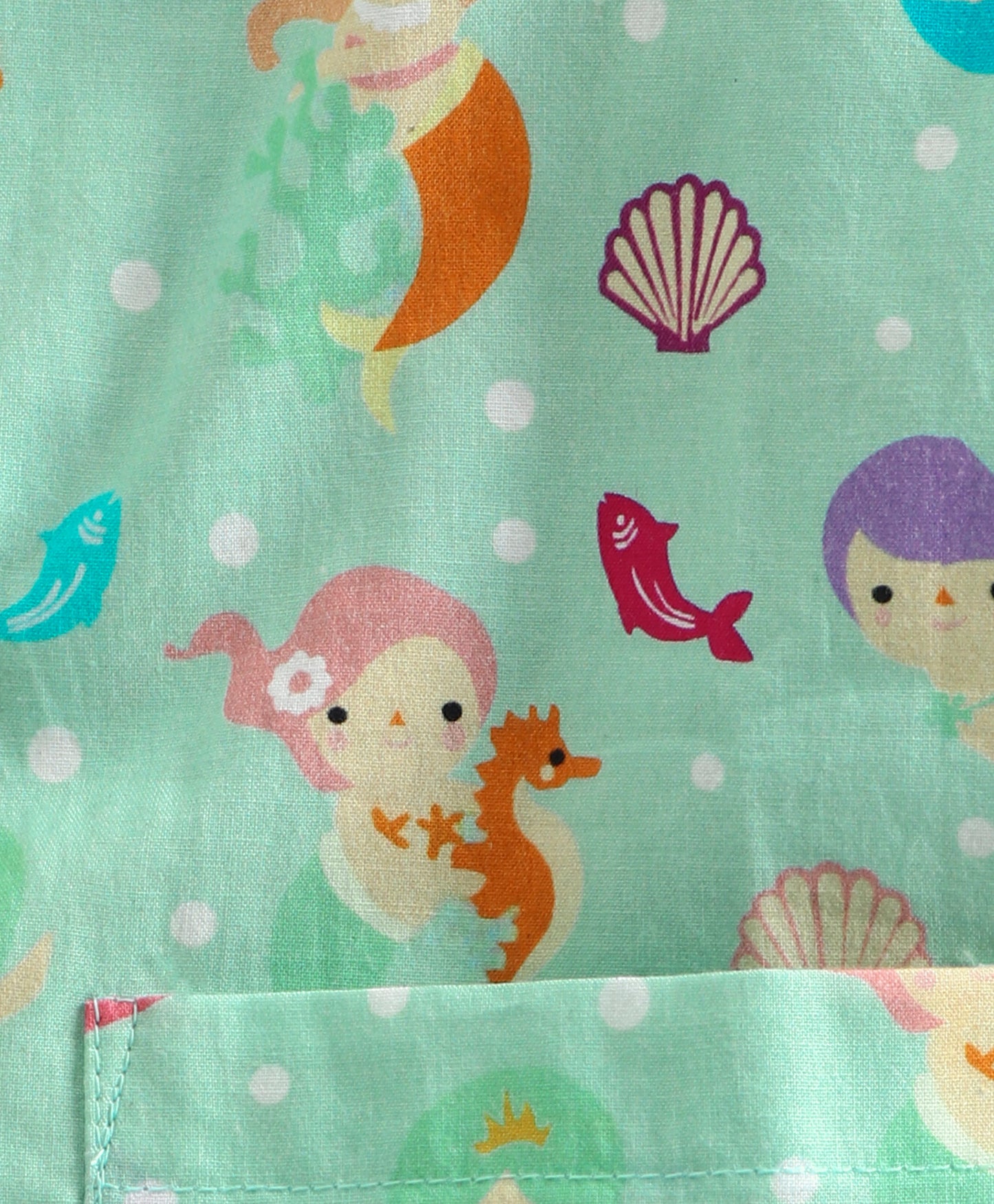 MERMAID AND SEA LIFE PRINT NIGHTSUIT