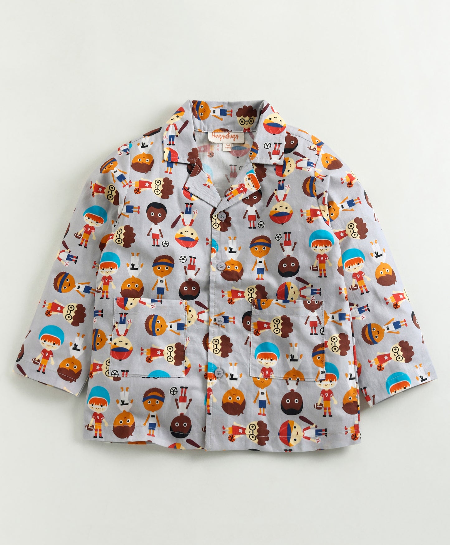 SPORTS BOY PRINT NIGHTSUIT