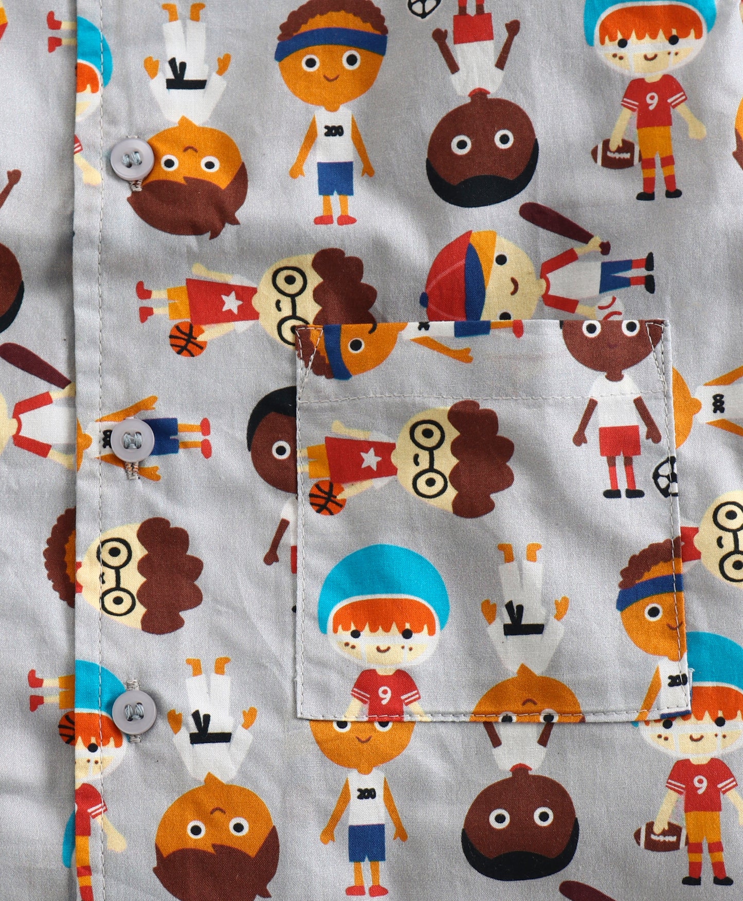 SPORTS BOY PRINT NIGHTSUIT