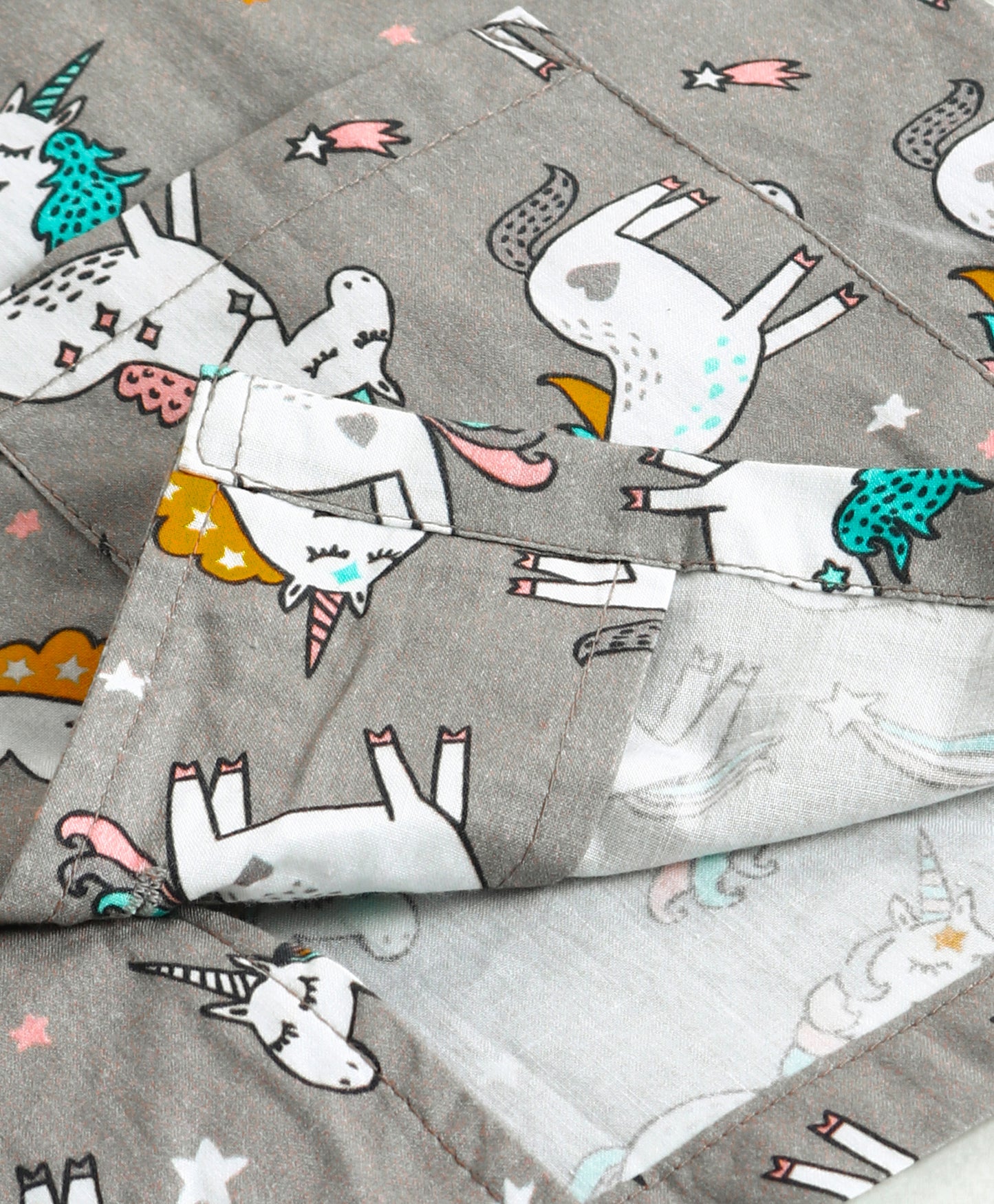 UNICORN AND STARS PRINT NIGHTSUIT