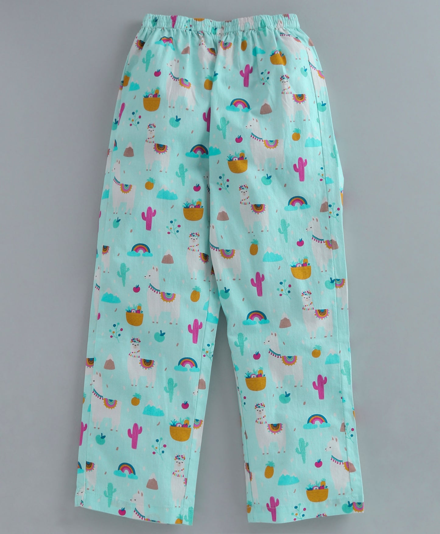 LLAMA AND CACTUS PRINT NIGHTSUIT