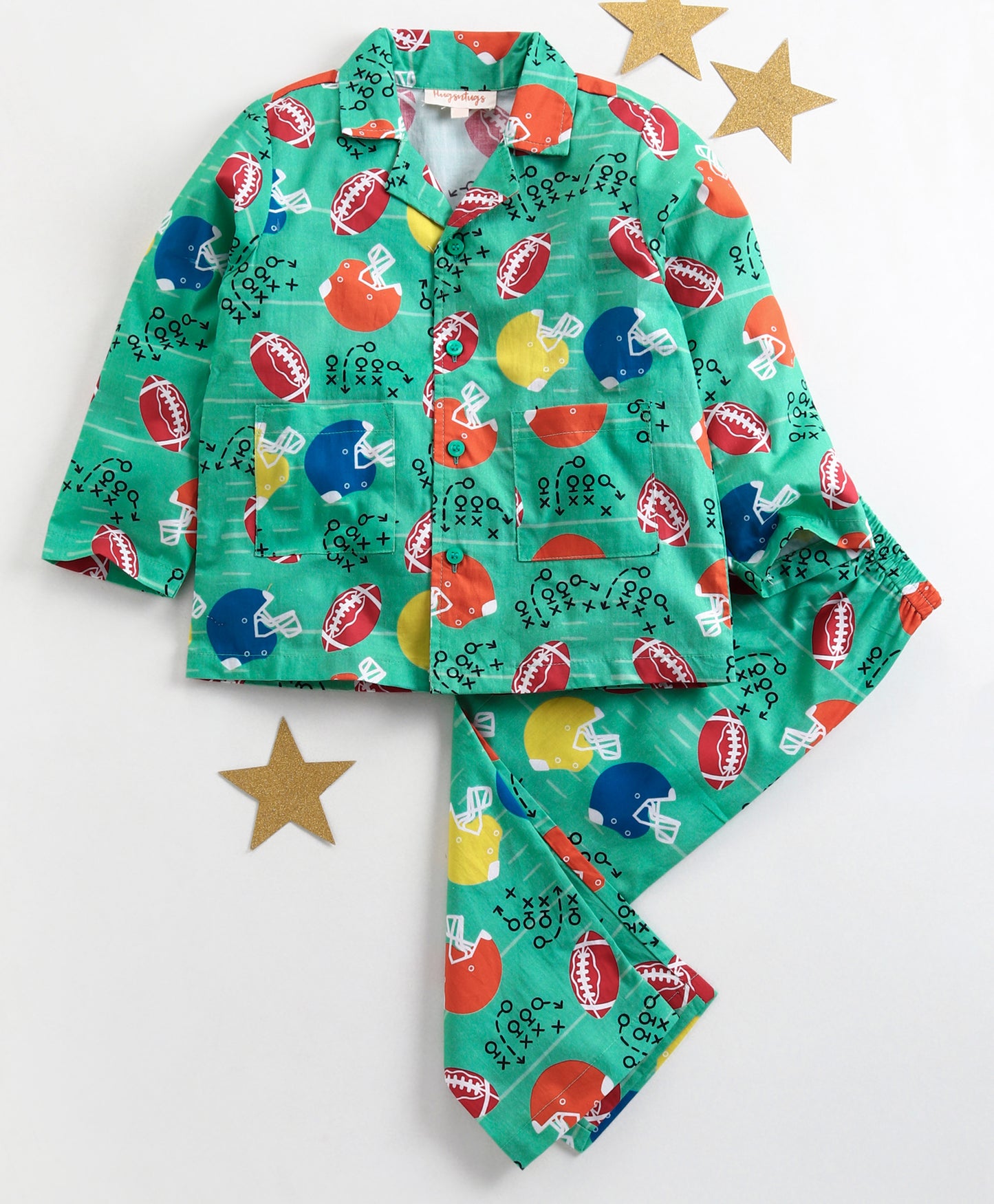 RUGBY SPORTS PRINT NIGHTSUIT