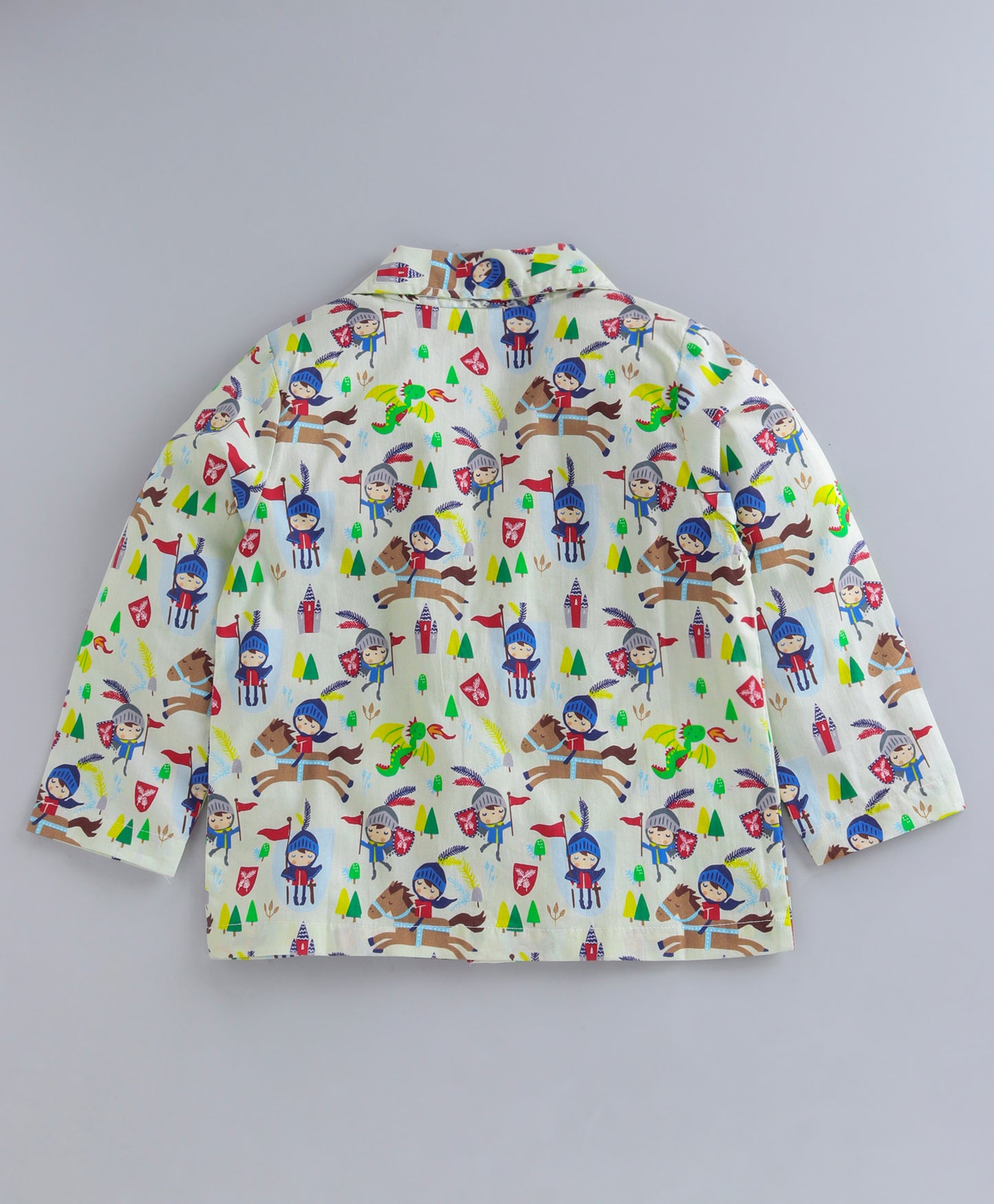 KNIGHT AND HORSE PRINT NIGHTSUIT