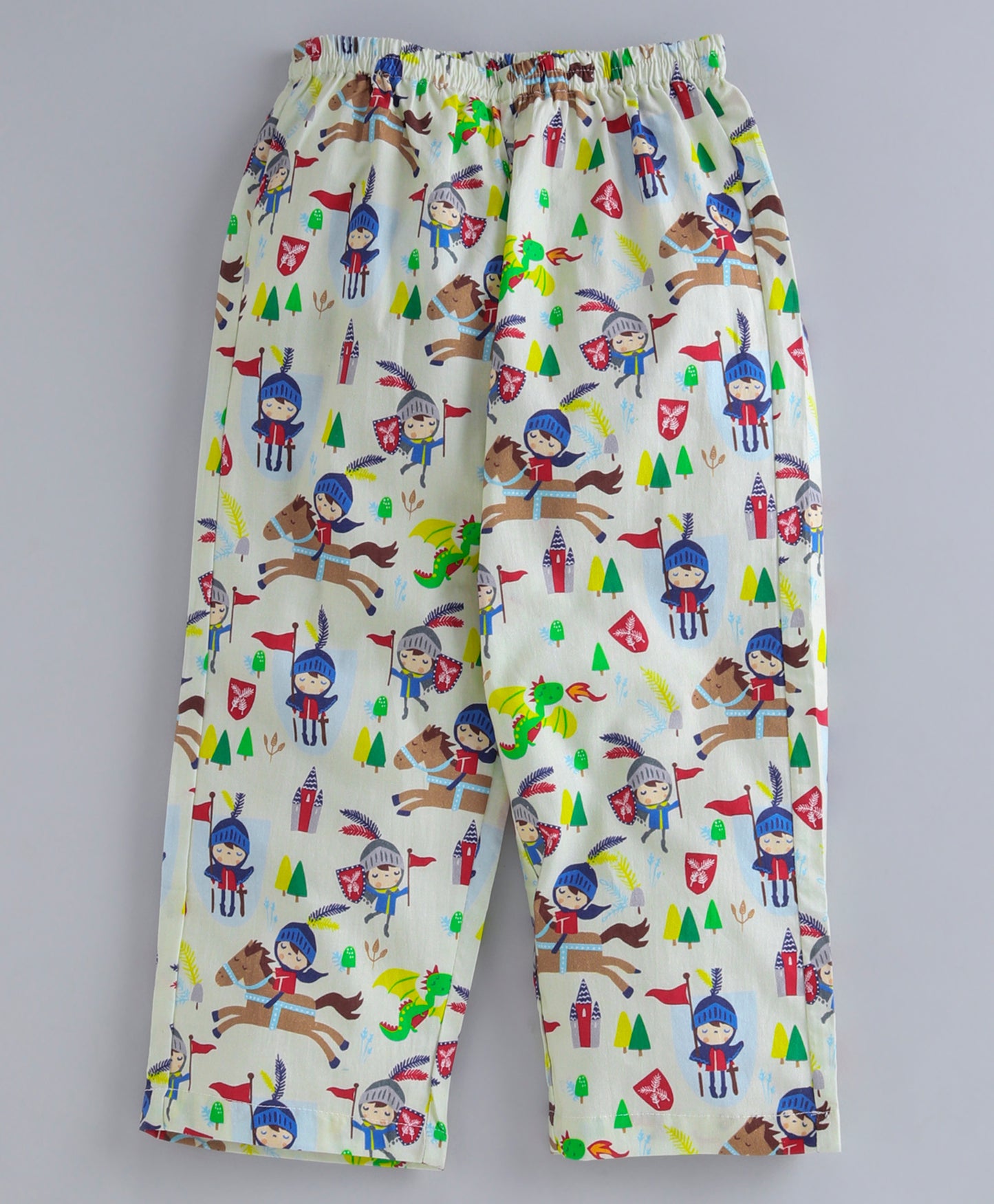 KNIGHT AND HORSE PRINT NIGHTSUIT