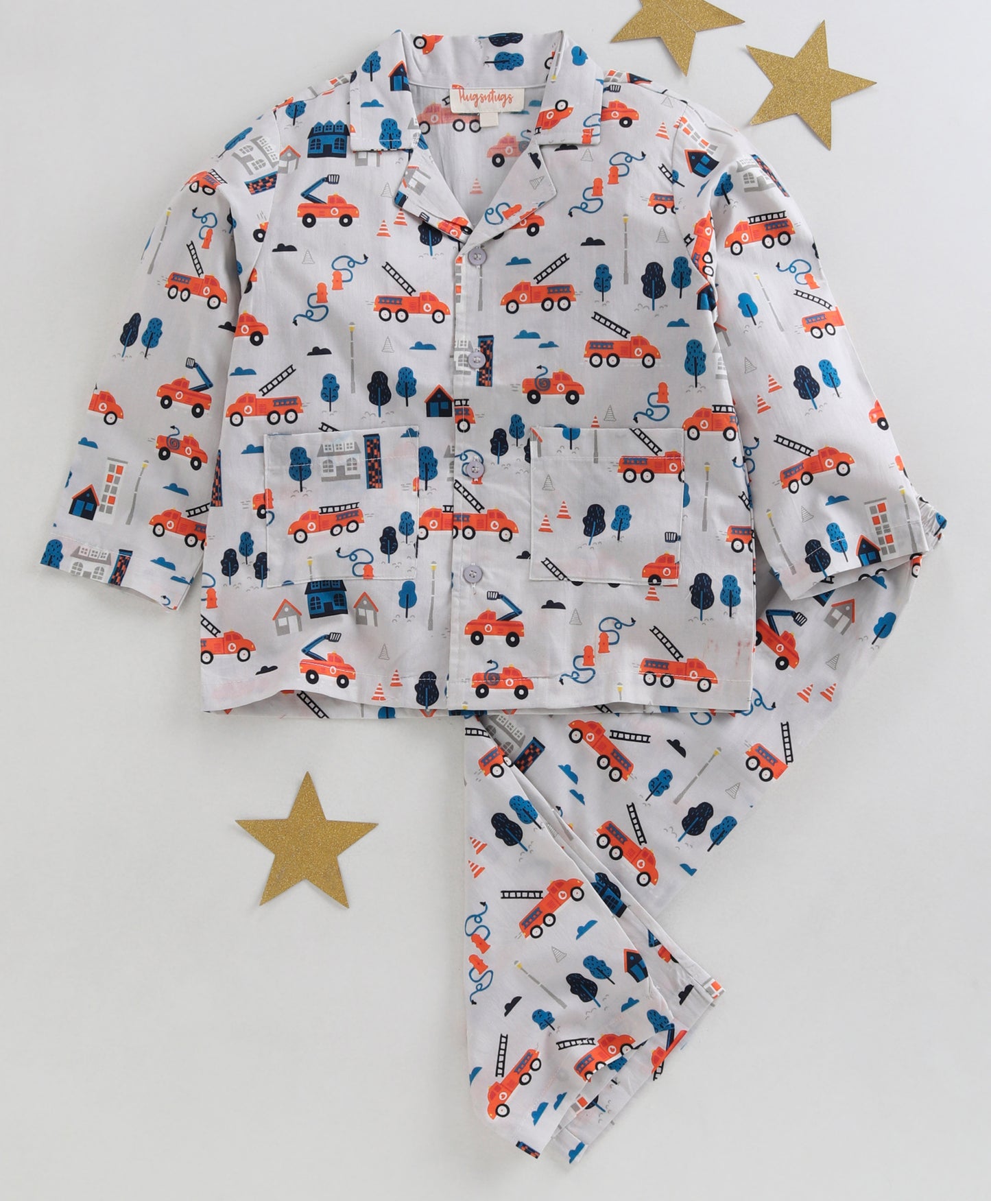 CONSTRUCTION PRINT NIGHTSUIT