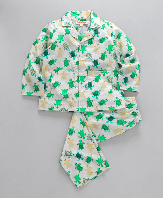 Turtle print nightsuit