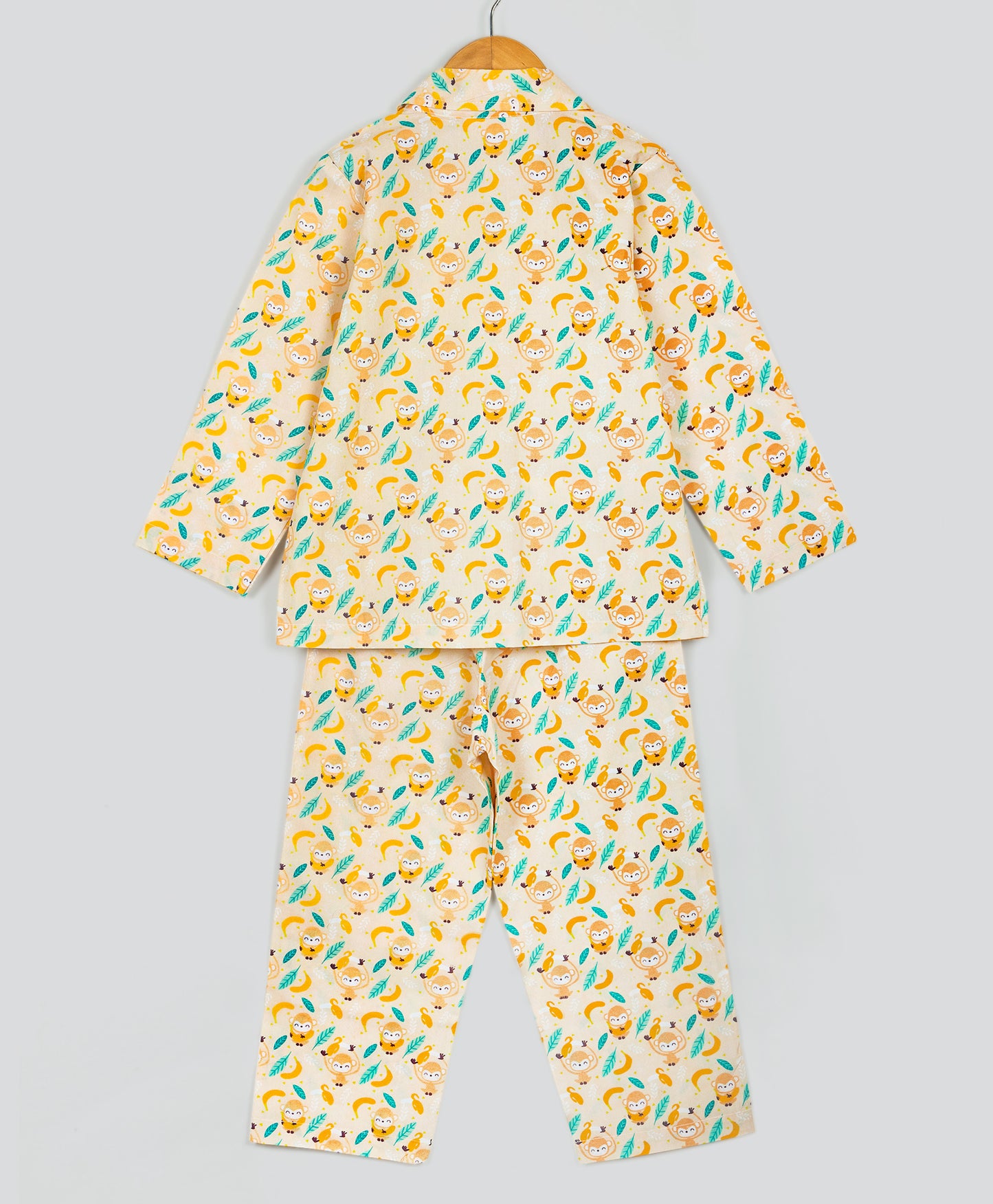 monkey and banana print nightsuit
