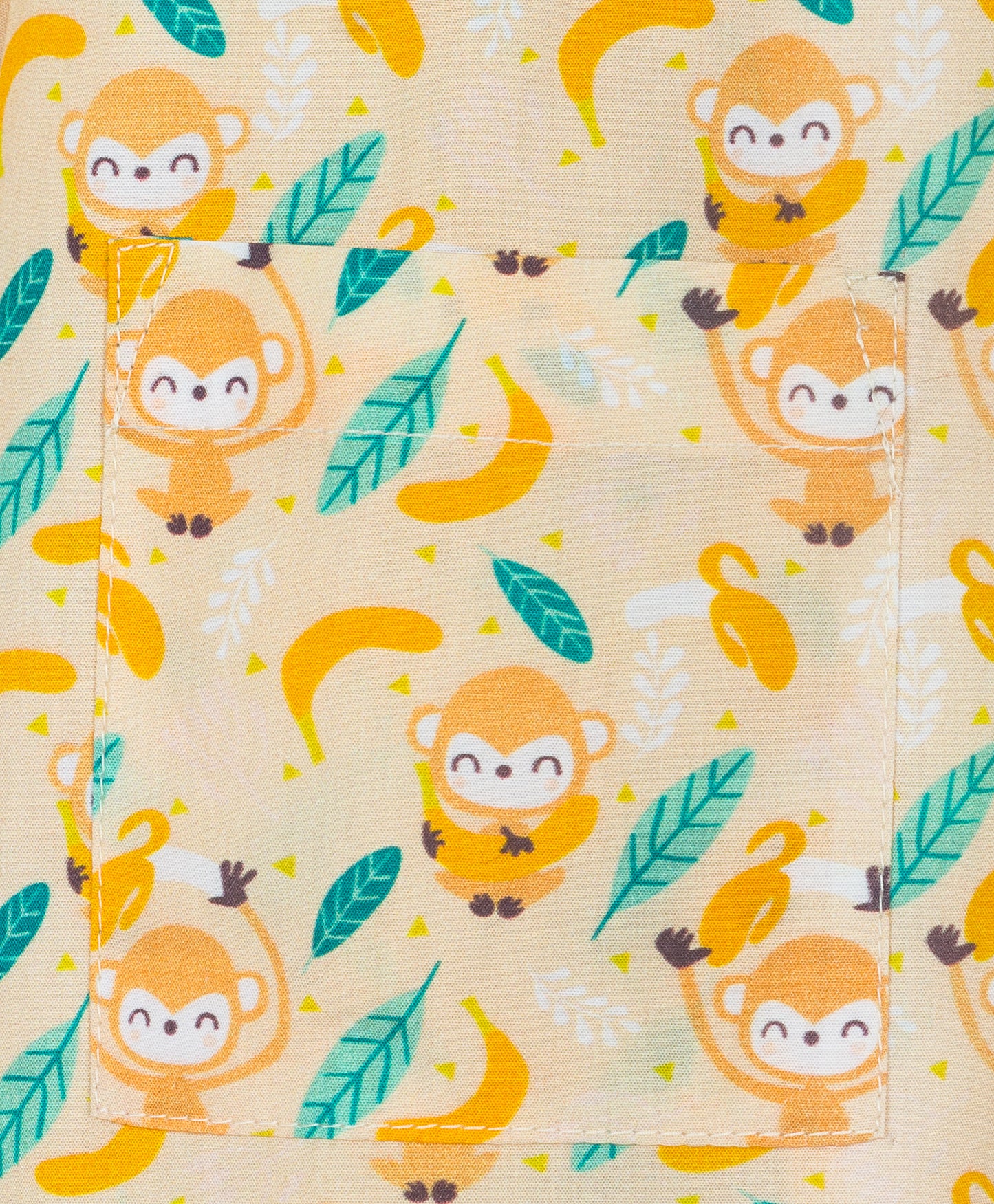 monkey and banana print nightsuit