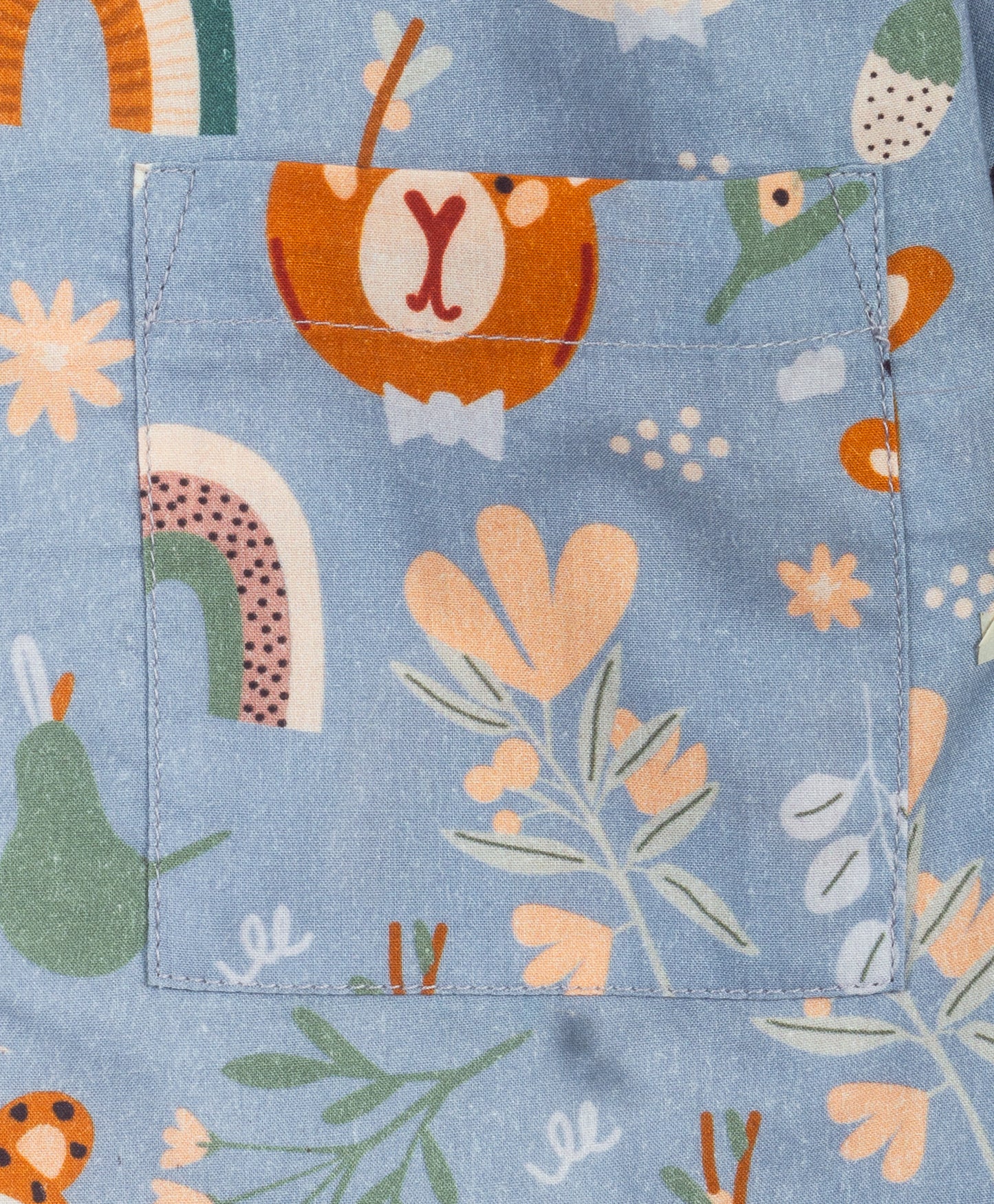 cottage buddies animals and rainbow print nightsuit