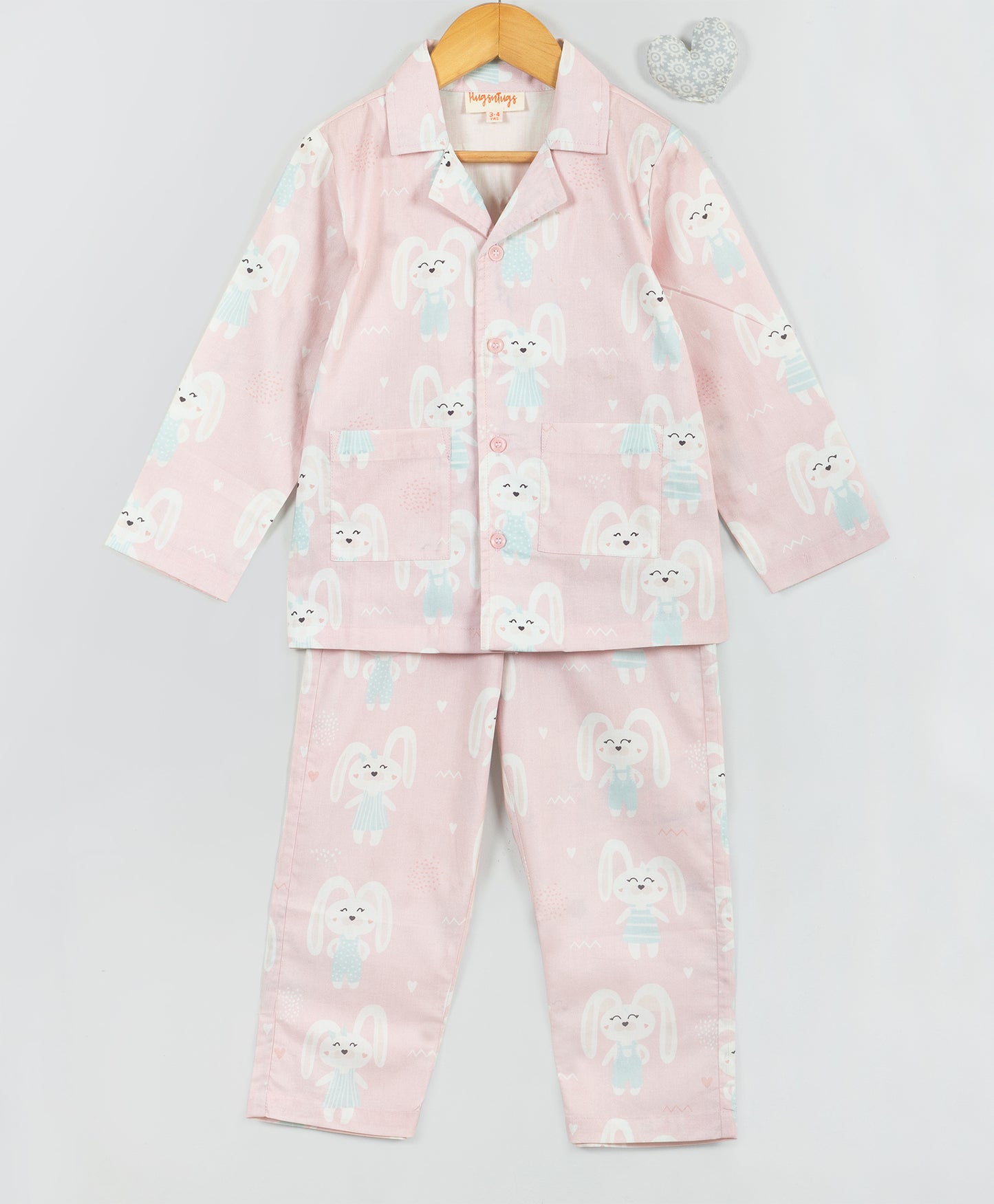 bunny print nightsuit