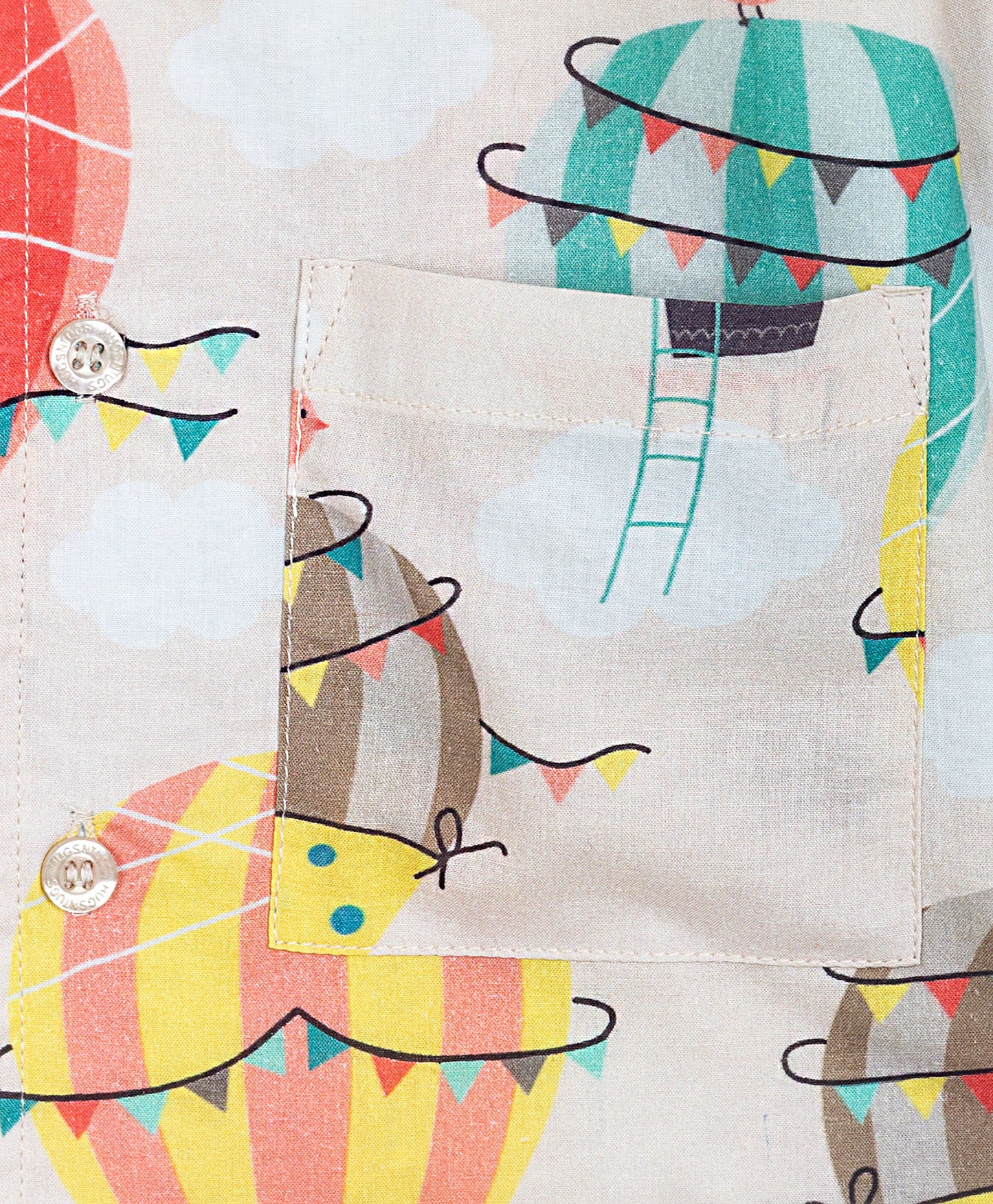 HOT AIR BALLOON PRINT NIGHTSUIT