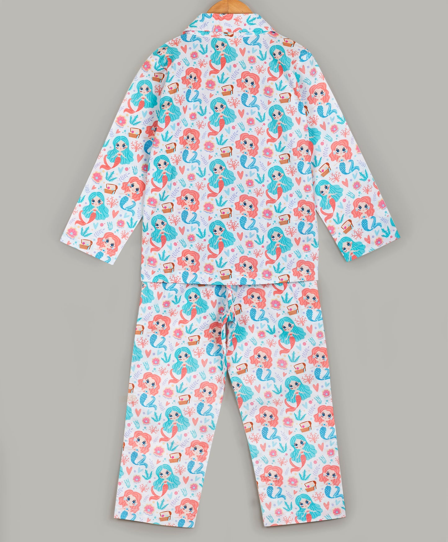 MERMAID PRINT NIGHT SUIT