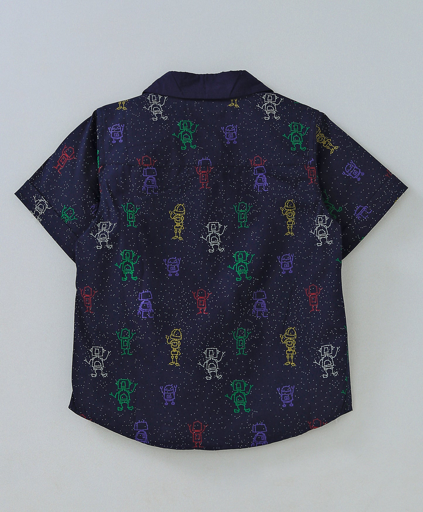 robot print shirt