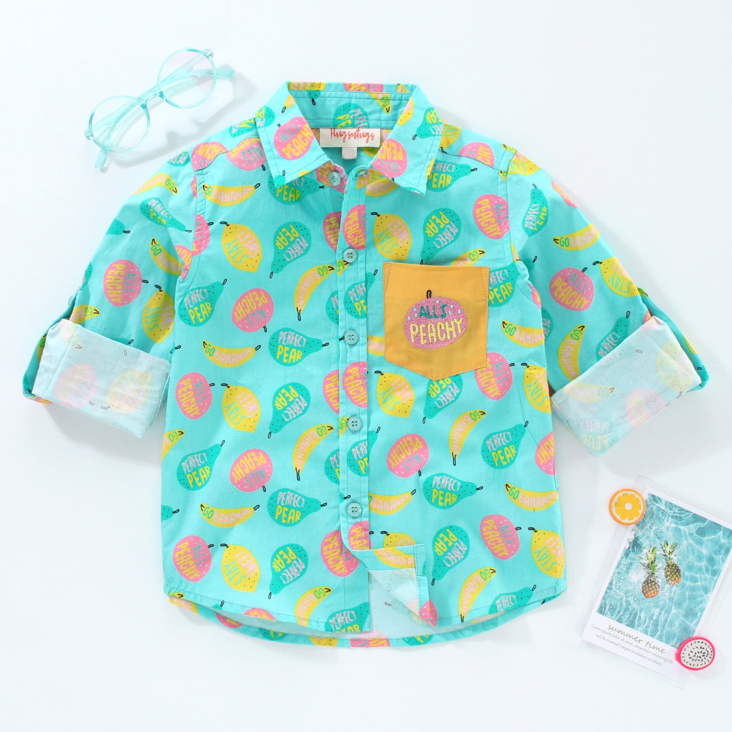 fruit print shirt