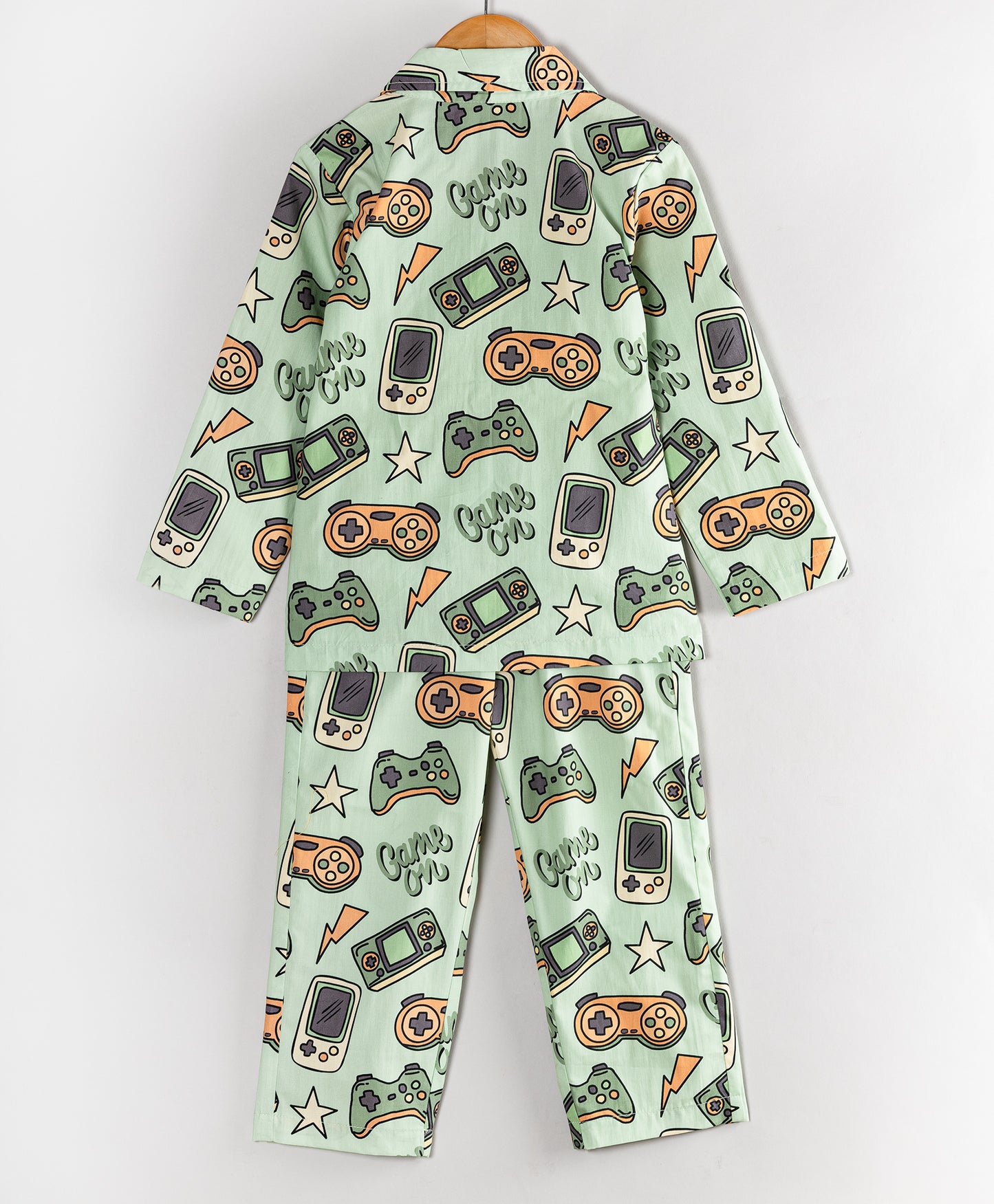VIDEO GAMING PRINT NIGHT SUIT