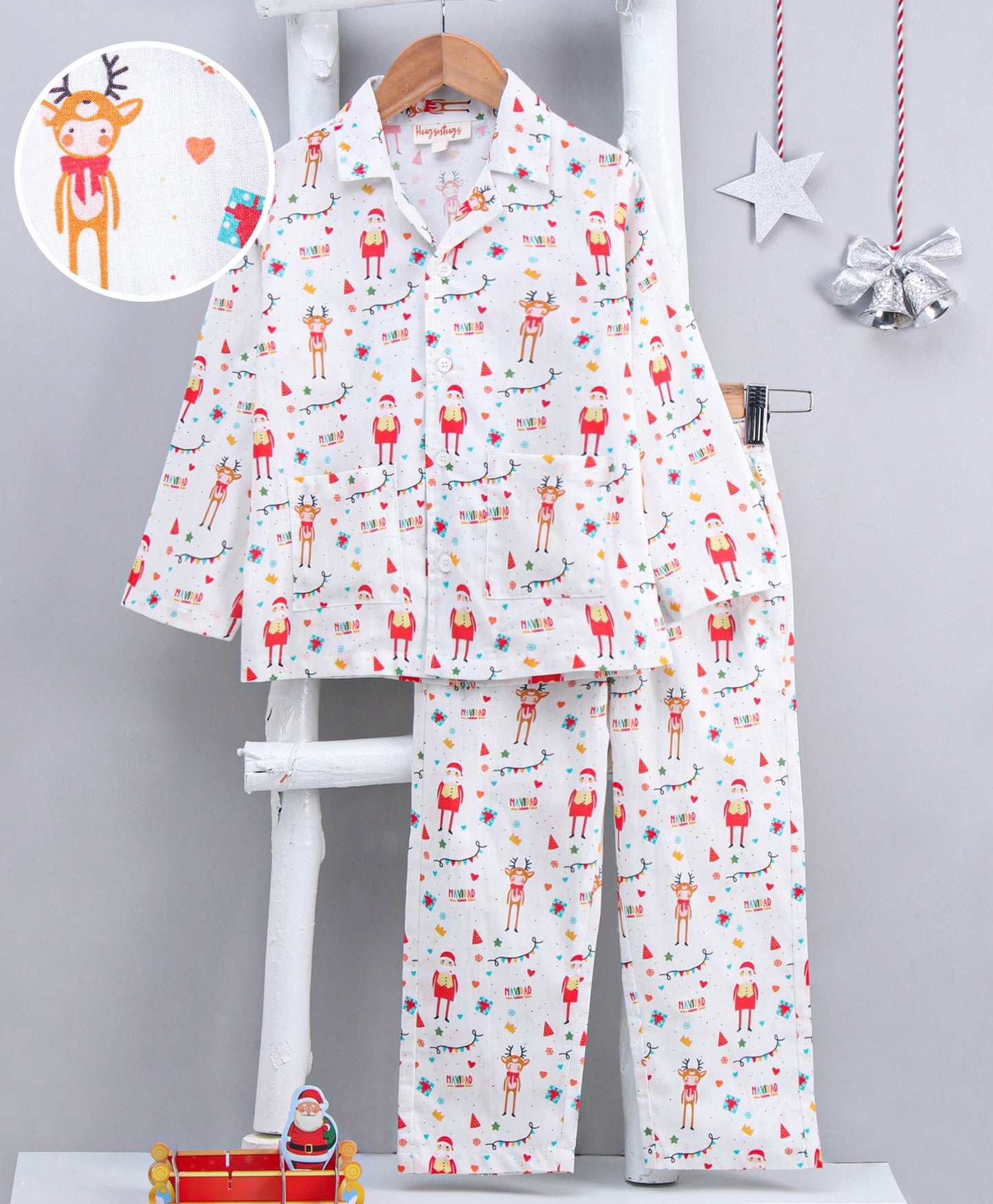 NAVIDAD CHRISTMAS COTTON NIGHTSUIT