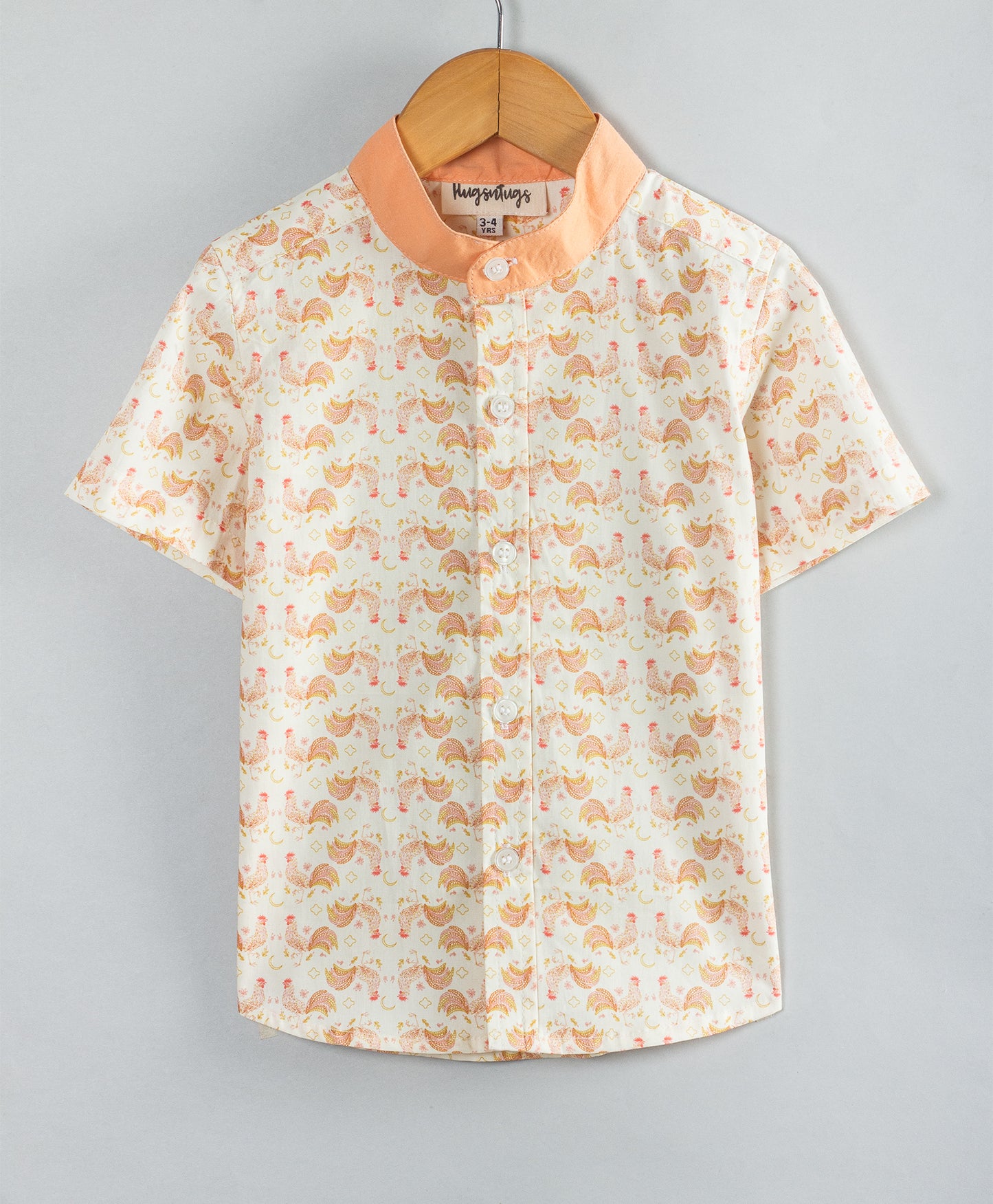 COCK A DOODLE PRINT SHIRT