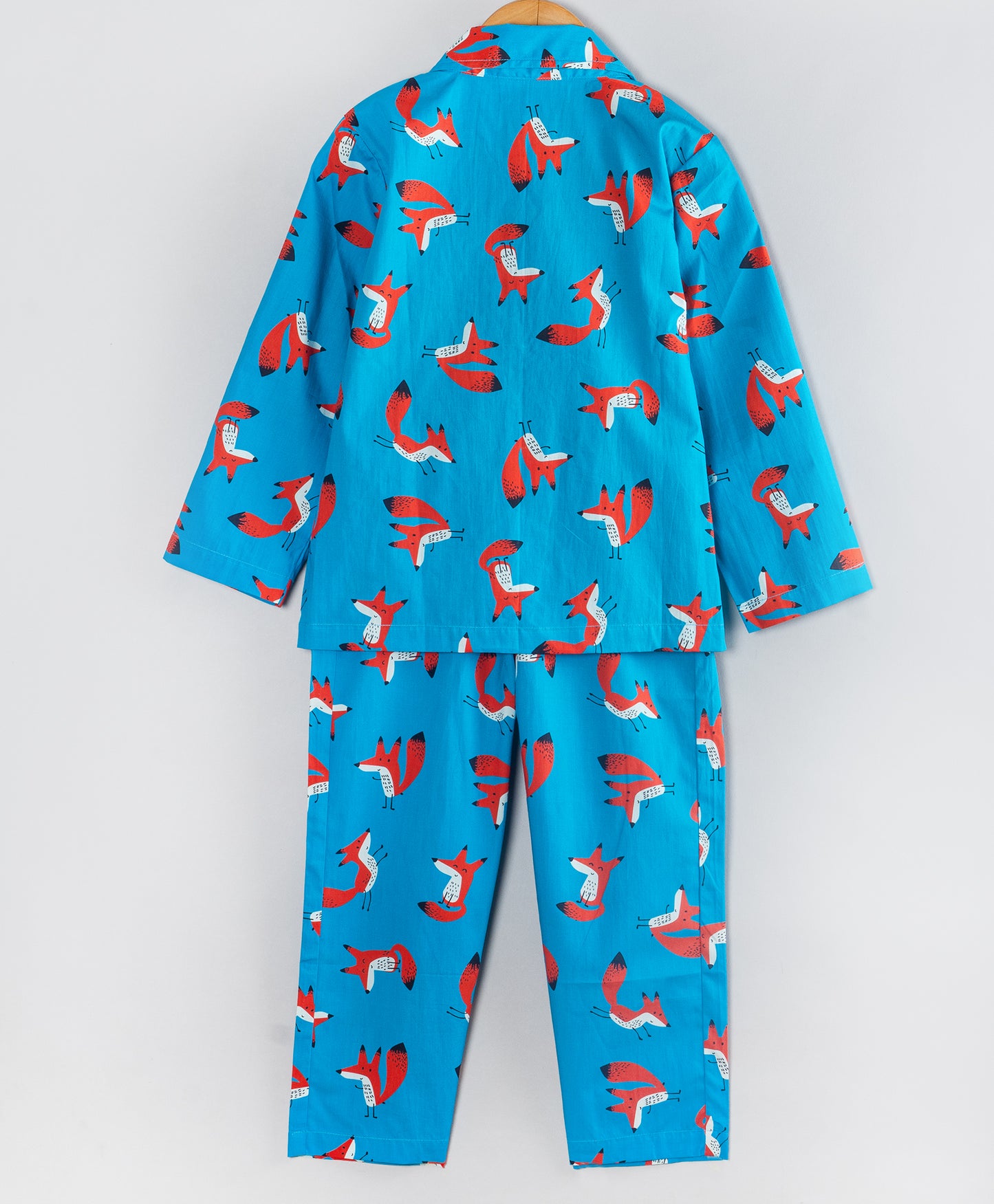 FOX PRINT COTTON NIGHTSUIT