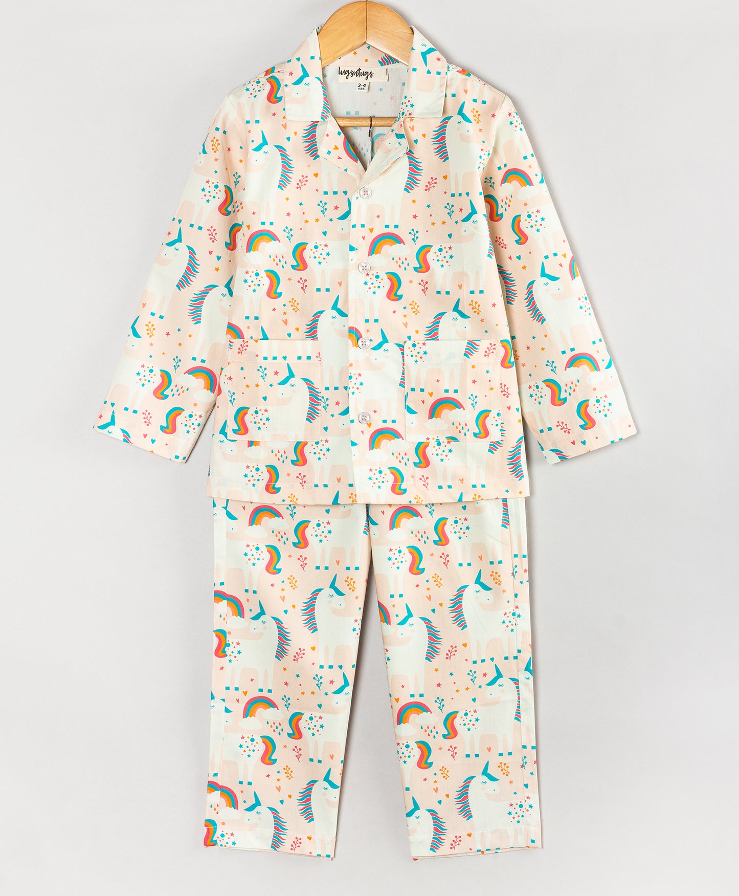 UNICORN PRINT COTTON NIGHTSUIT