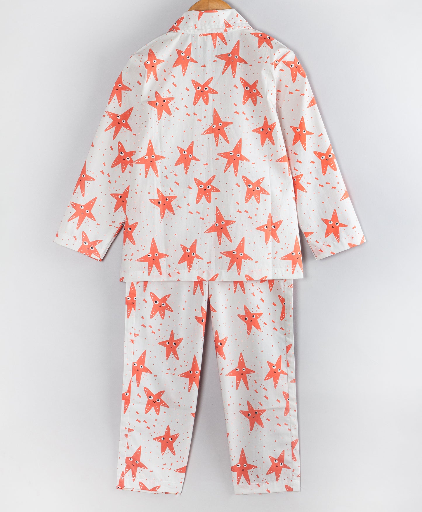 STAR PRINT COTTON NIGHTSUIT