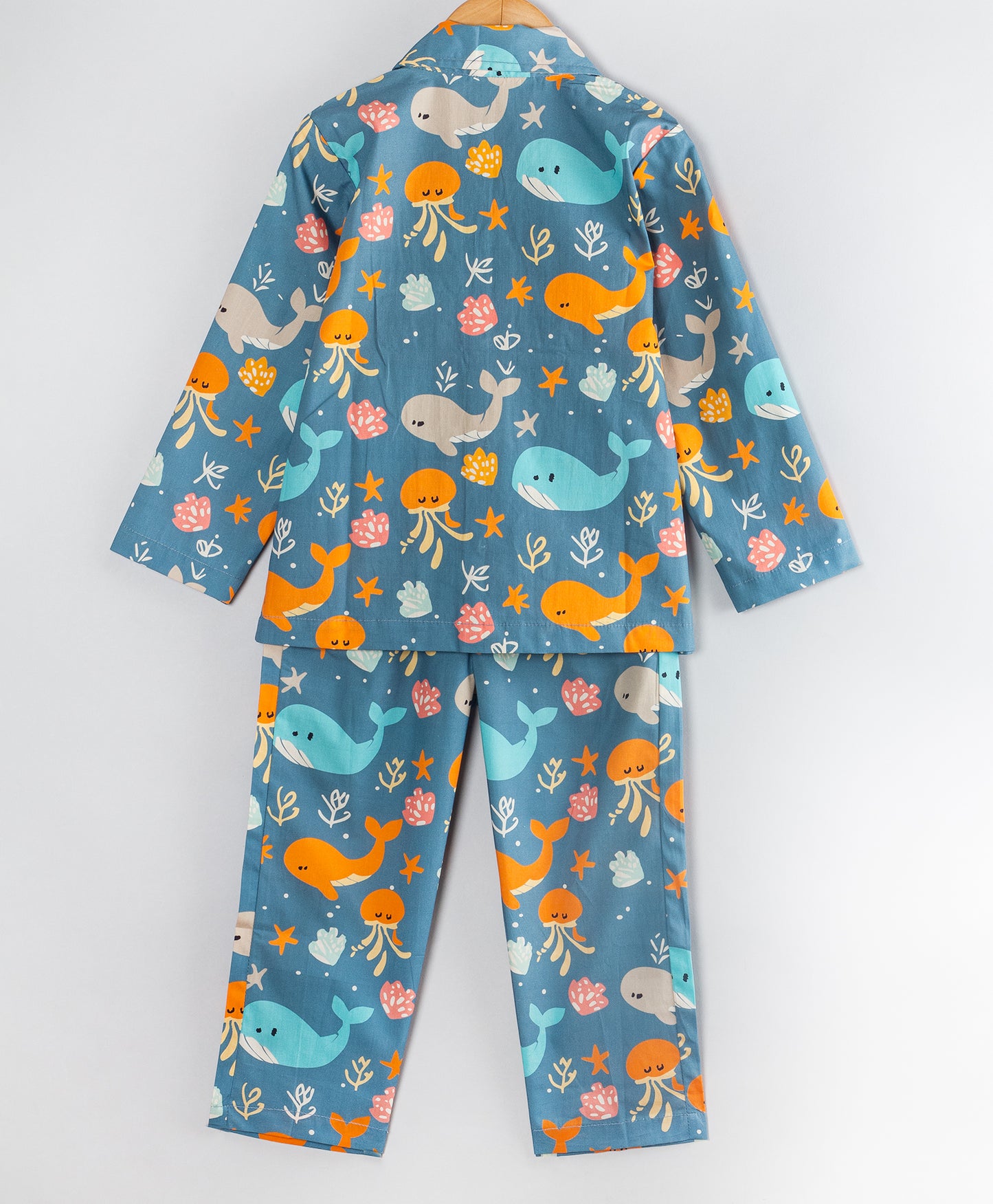 DOLPHIN AND OCTOPUS PRINT NIGHTSUIT