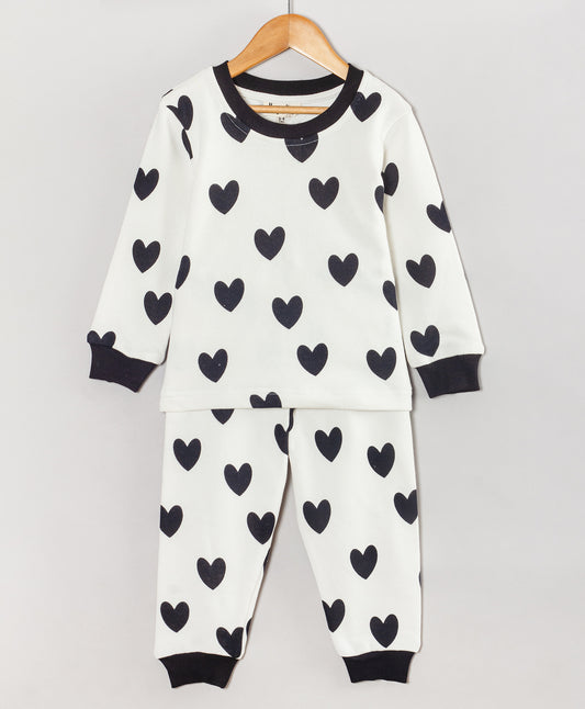 HEART PRINT TRACKSUIT