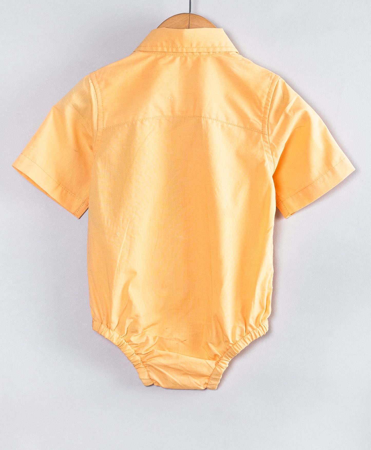 SHIRT ONESIE WITH LION EMBROIDERY PATCHWORK