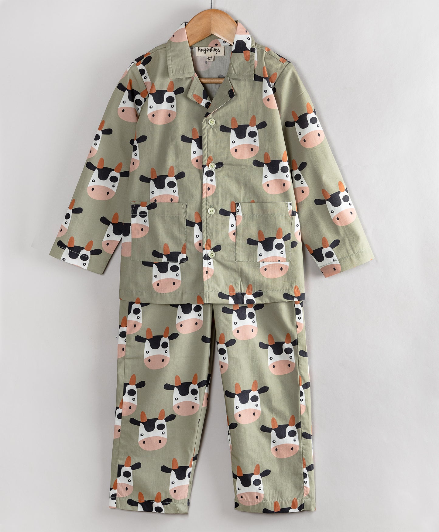 COW PRINT NIGHTSUIT