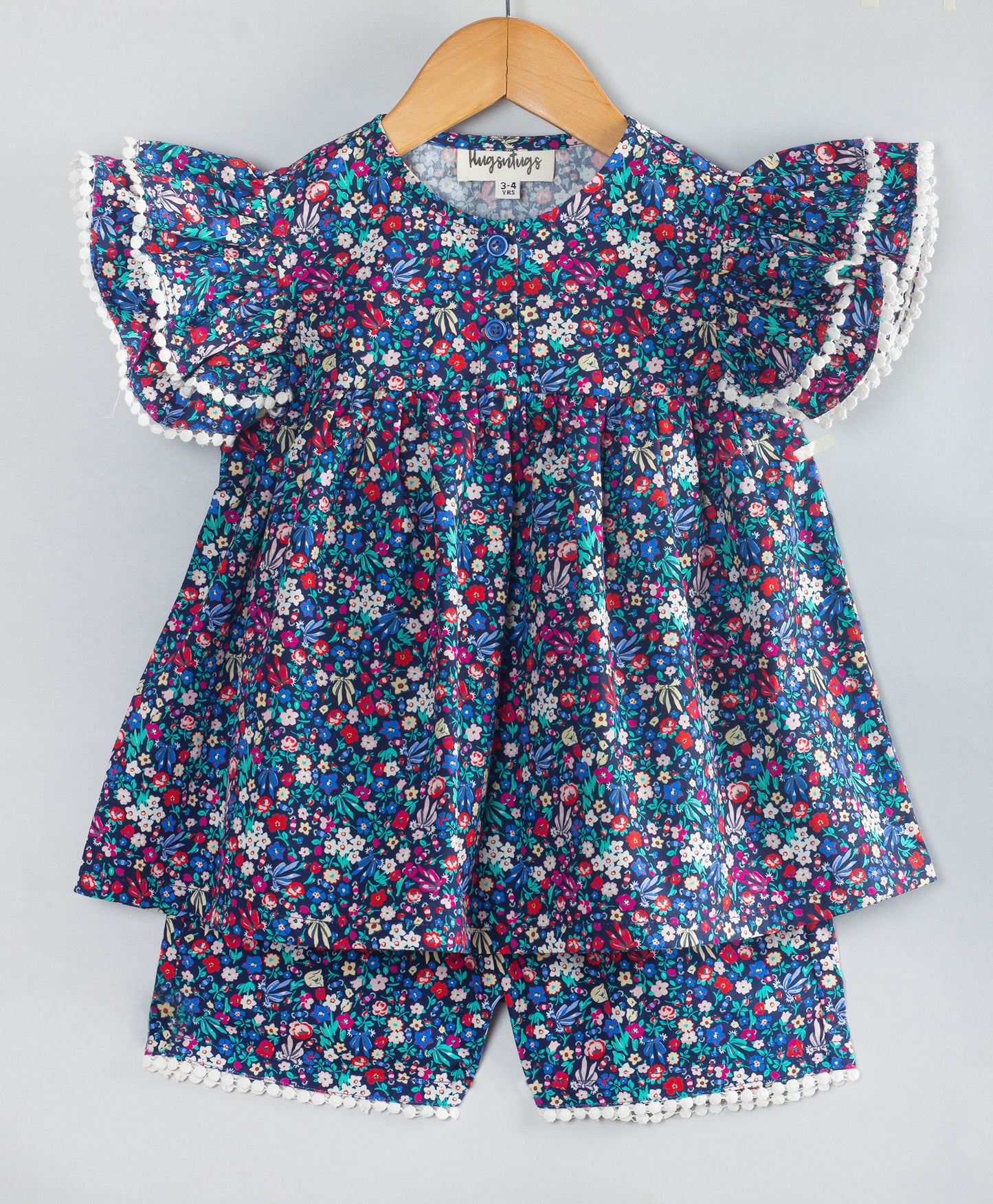 DITSY FLORAL PRINT SHORTS SET