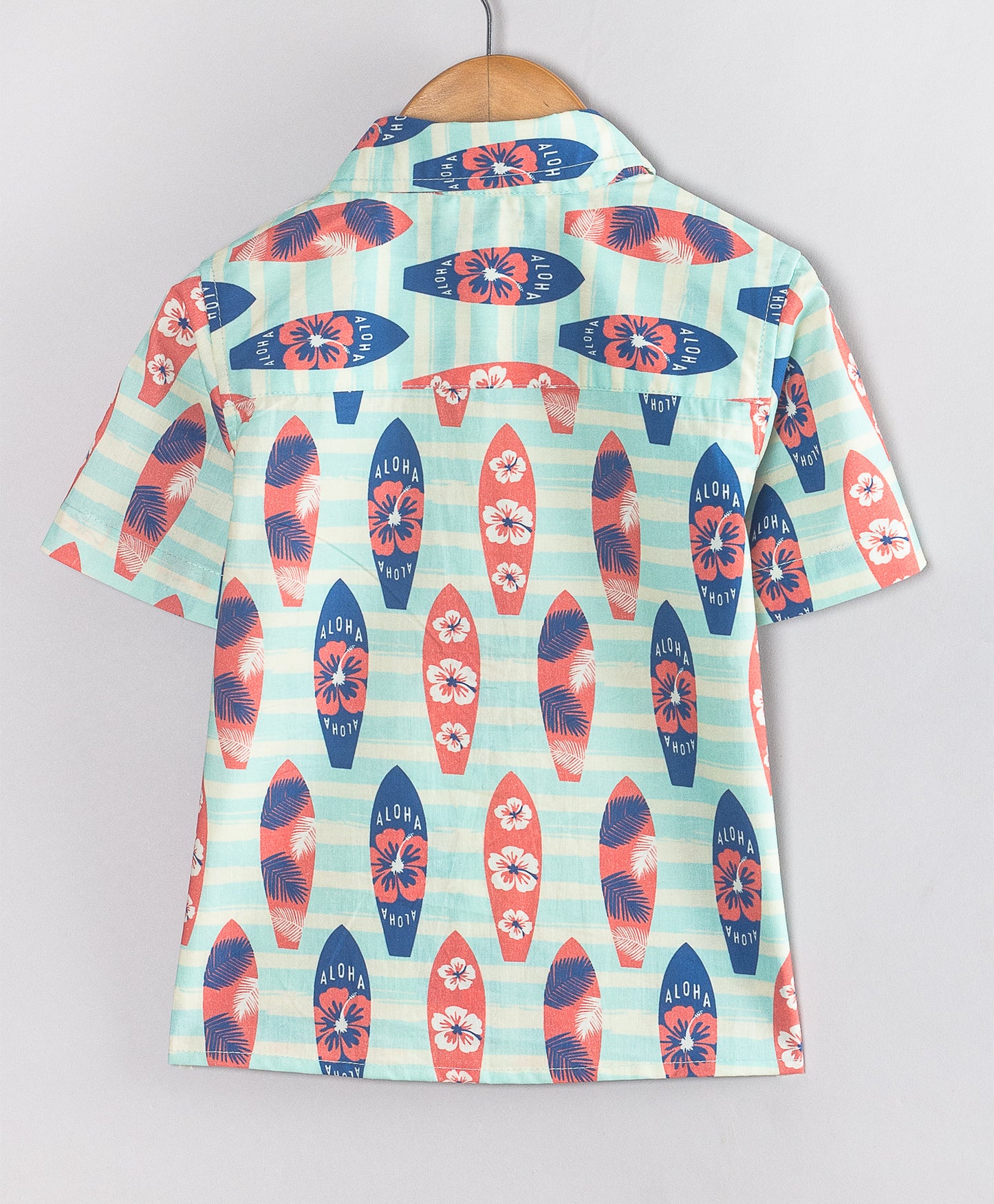 SURFBOARD PRINT SHORTS SET