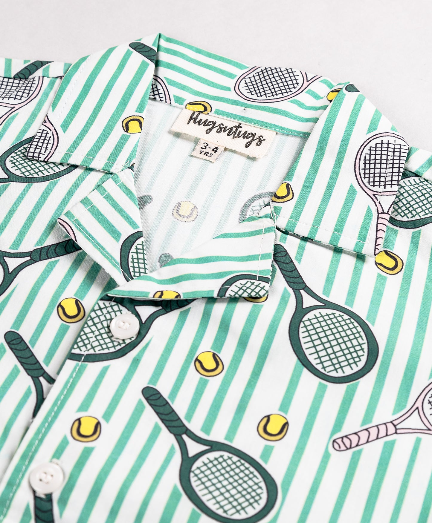 BADMINTON PRINT NIGHTSUIT