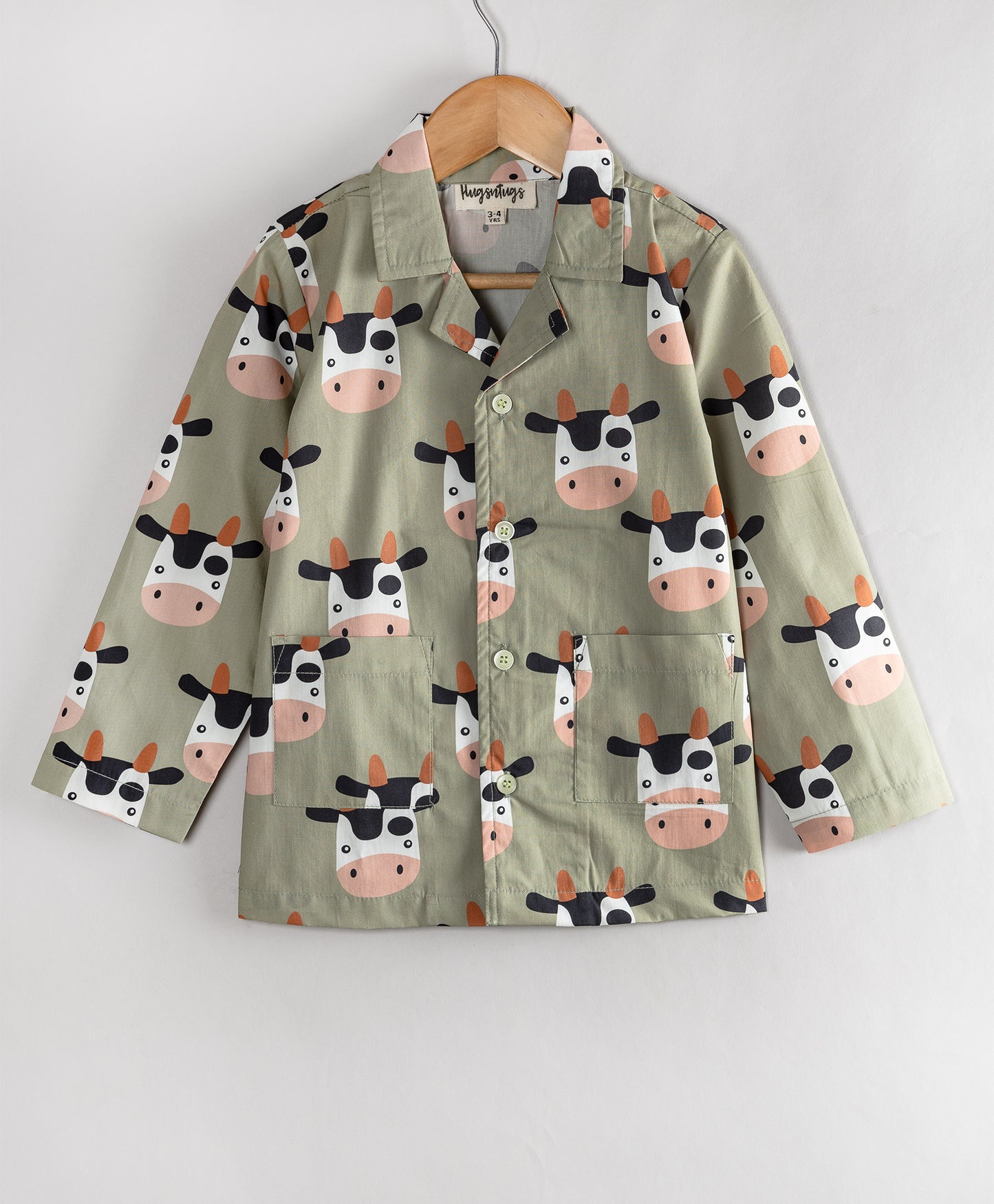 COW PRINT NIGHTSUIT