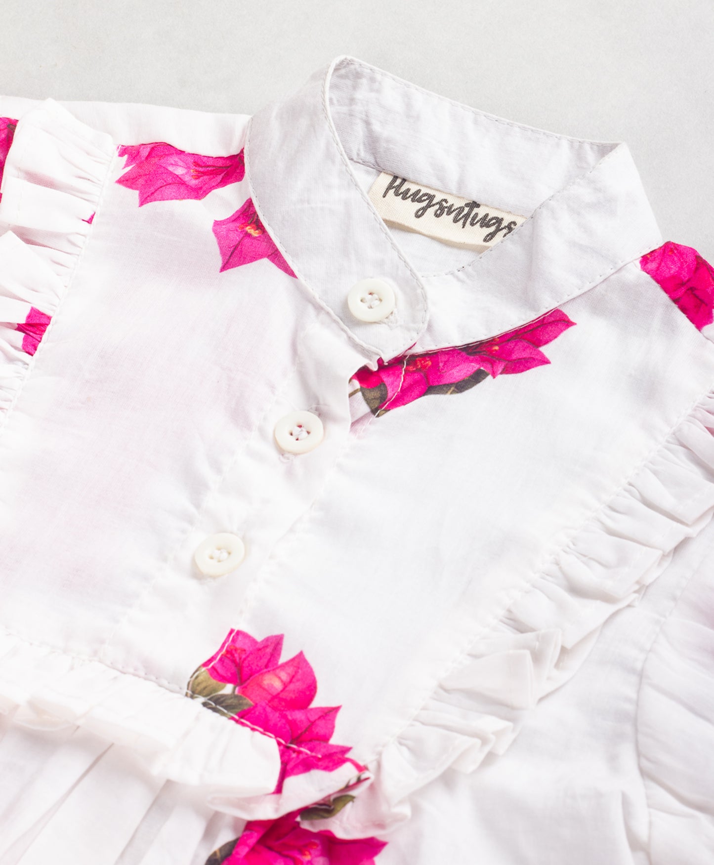 BOUGAINVILLEA FLORAL PRINT TOP
