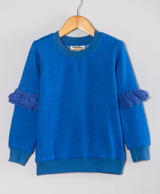 ROYAL BLUE FULL SLEEVES WINTER TOP