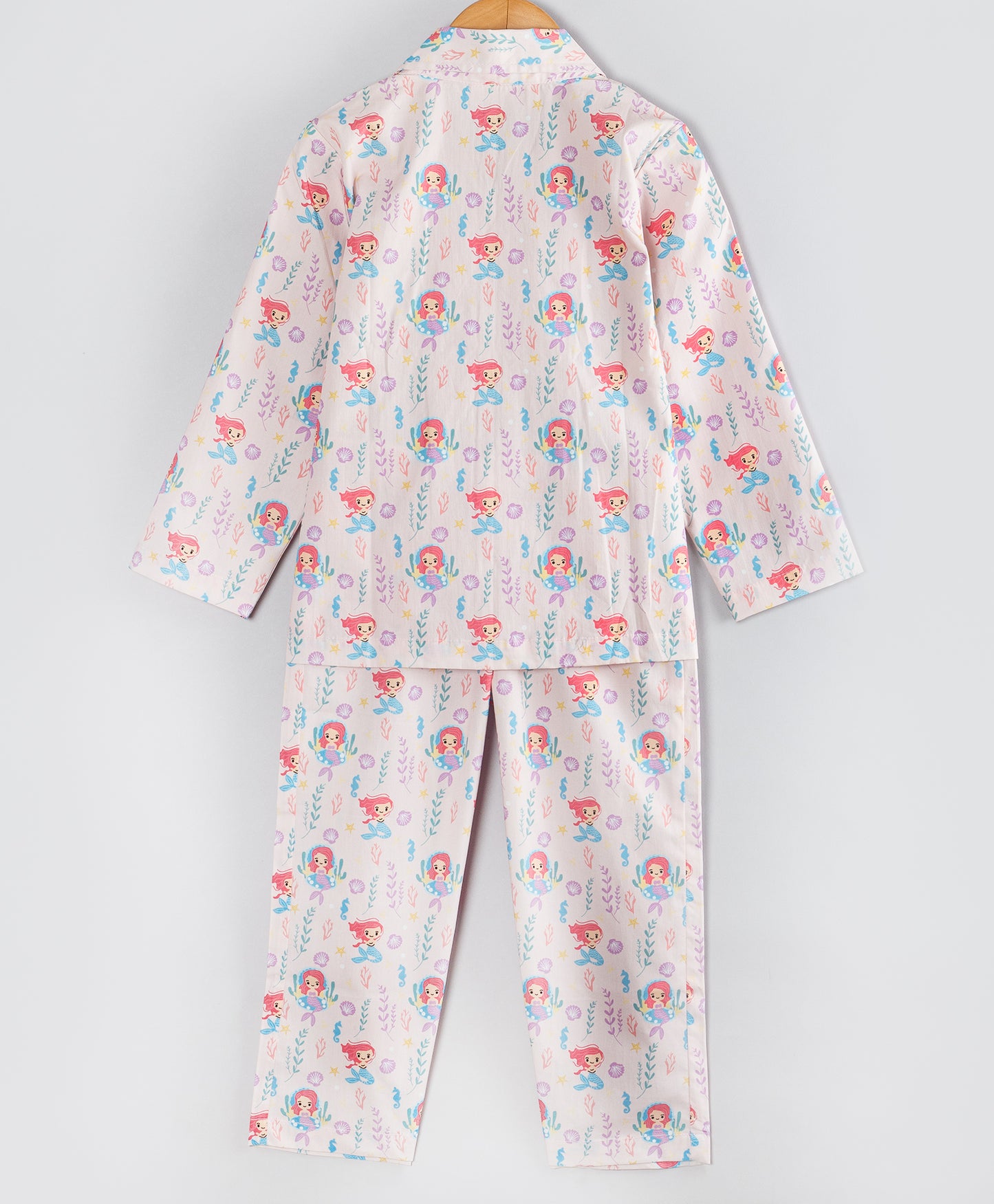 MERMAID PRINT COTTON NIGHTSUIT