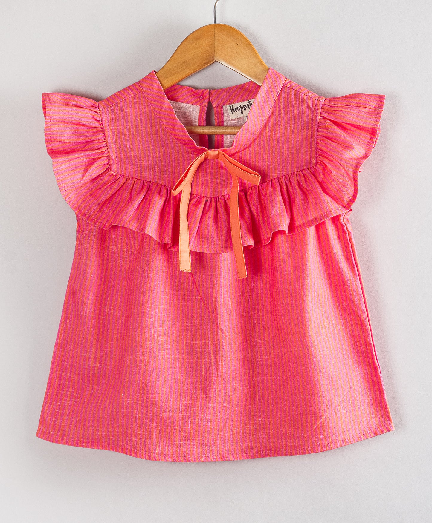 SELF STRIPE PRINT TOP