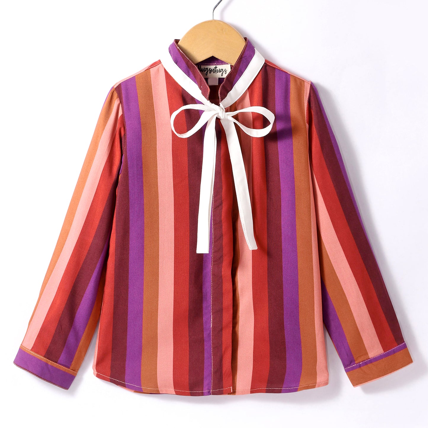 MULTI STRIPE PRINT BUTTON DOWN SHIRT