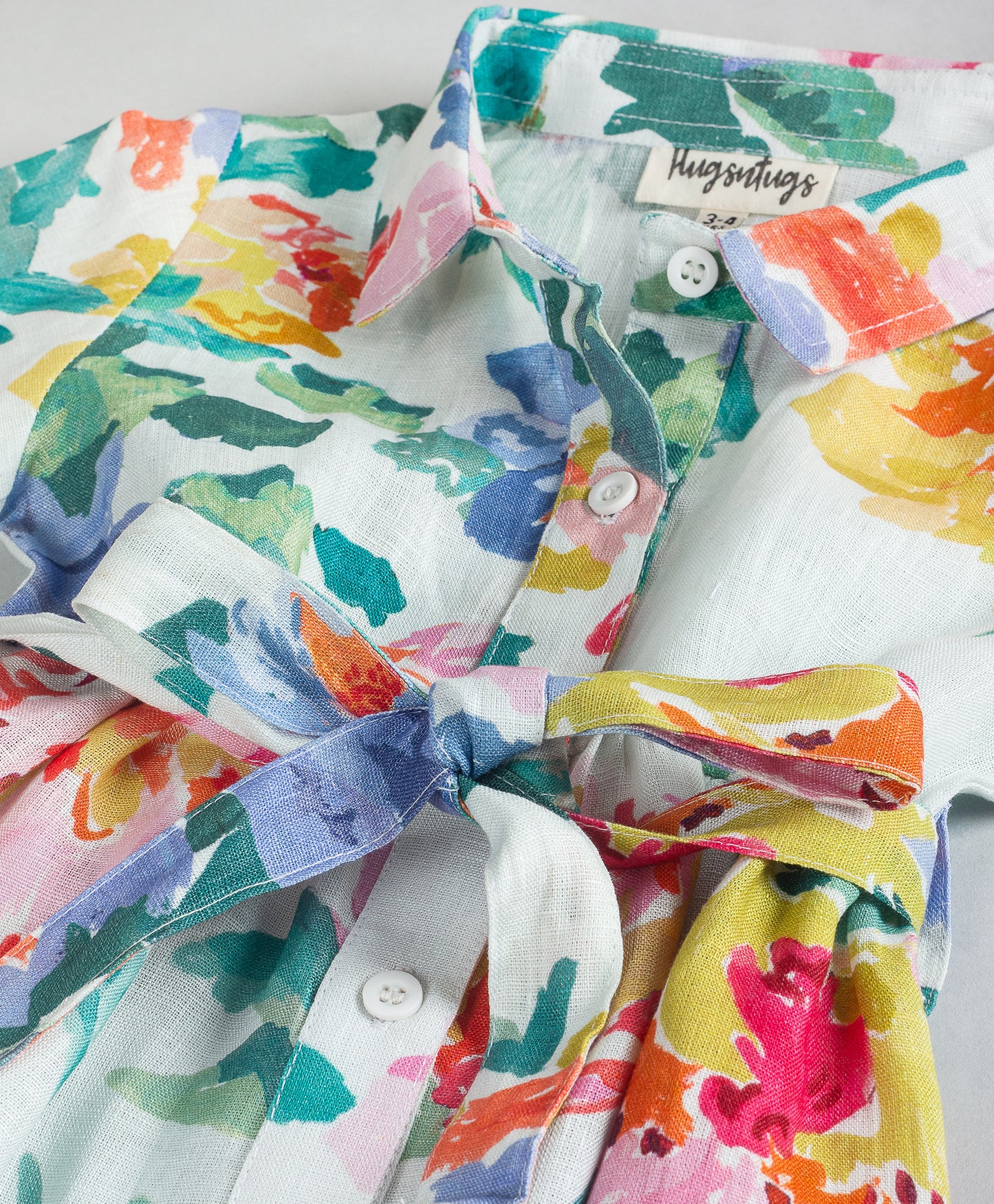 SPRING FLOWER PRINT DRESS